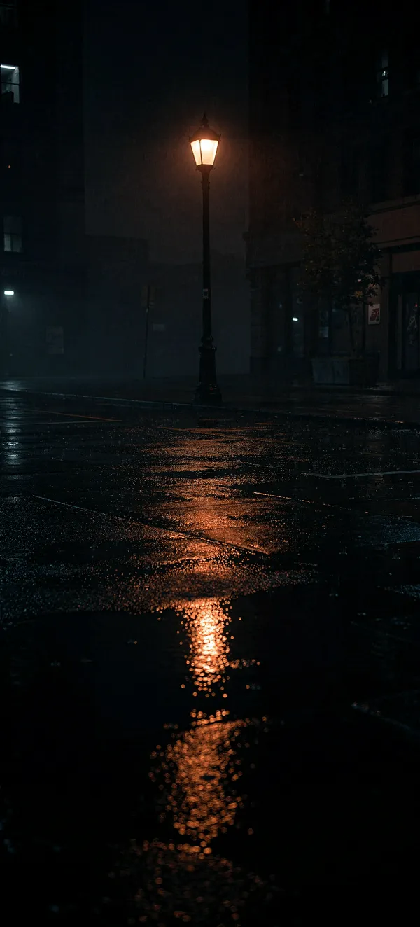 Urban Rain Reflection