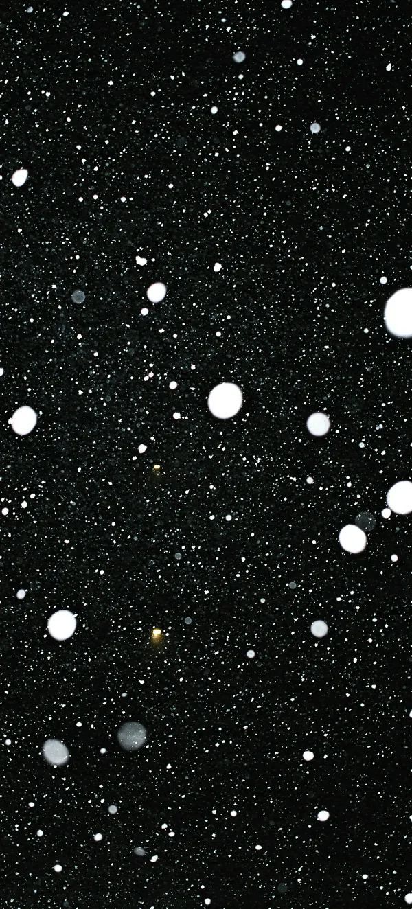 Winter Night Snowfall AMOLED