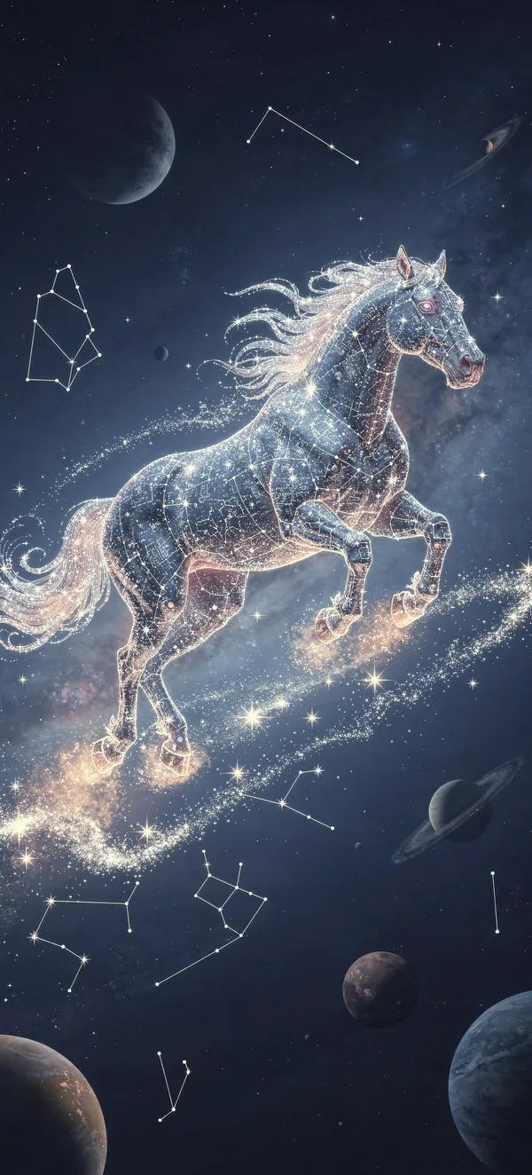 Celestial Horse Constellation