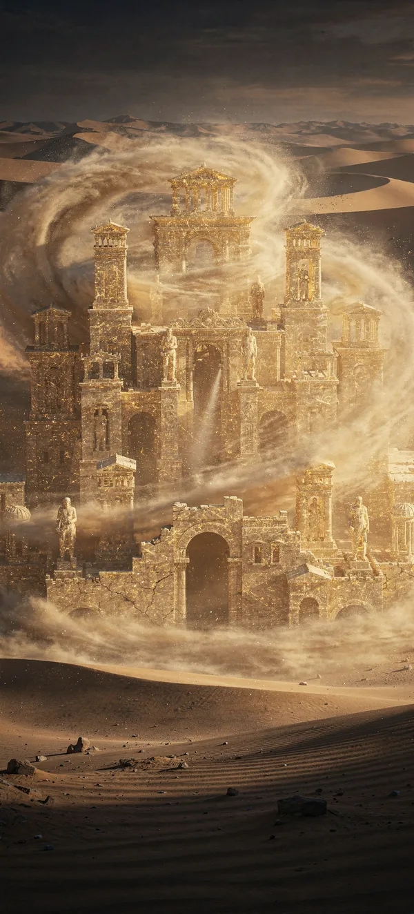 Enchanted Sandstorm Ancient City