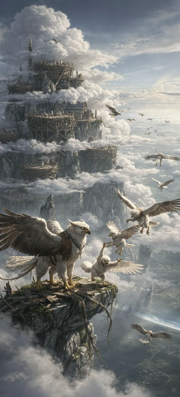 Griffon Aerie Fantasy