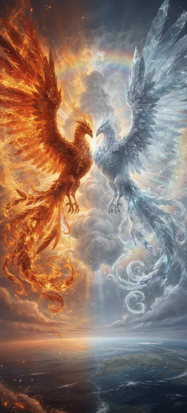 Elemental Phoenix Collision