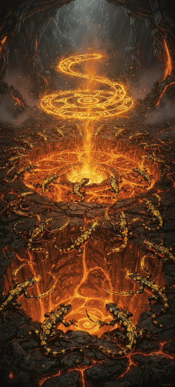 Salamander Magma Dance
