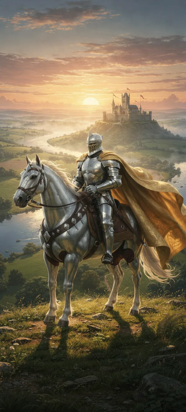 Silver Knight Epic Sunrise