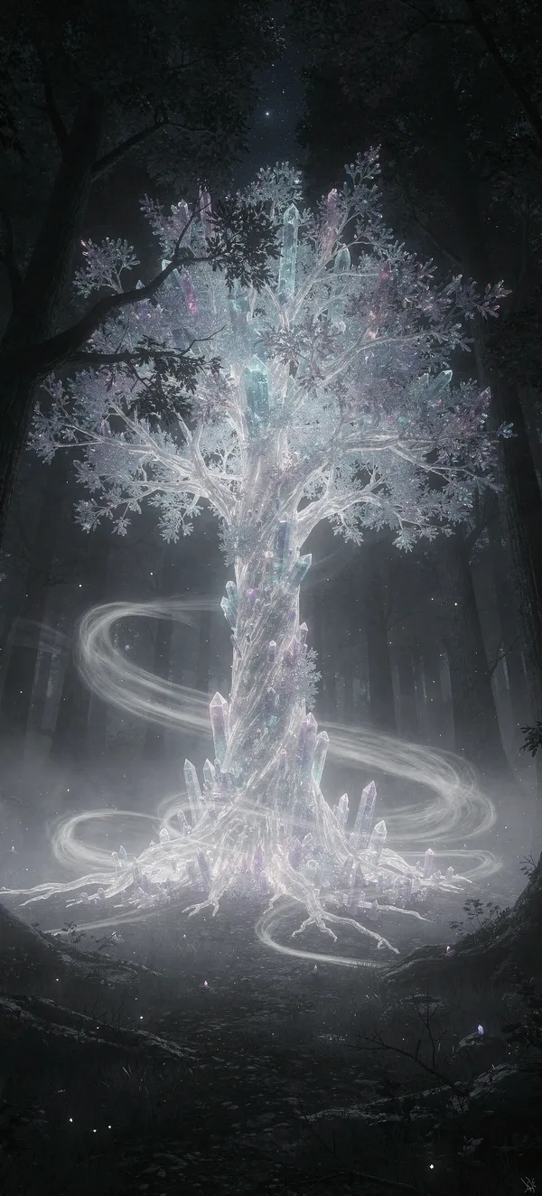 Crystalline Forest Spirit
