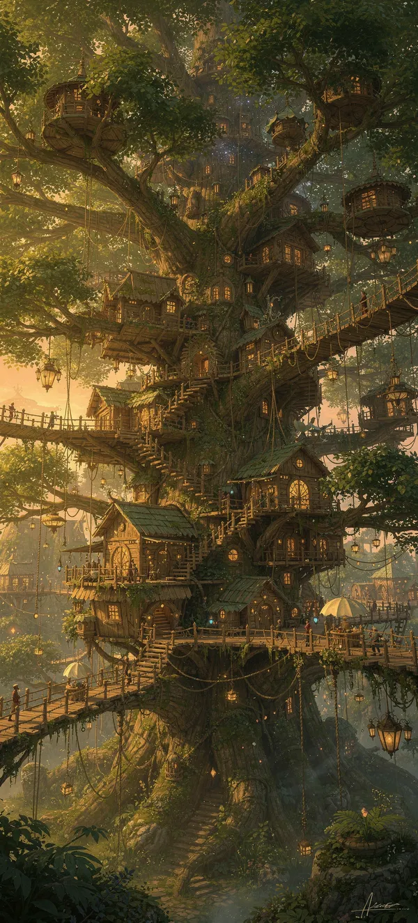 Magical Treehouse City