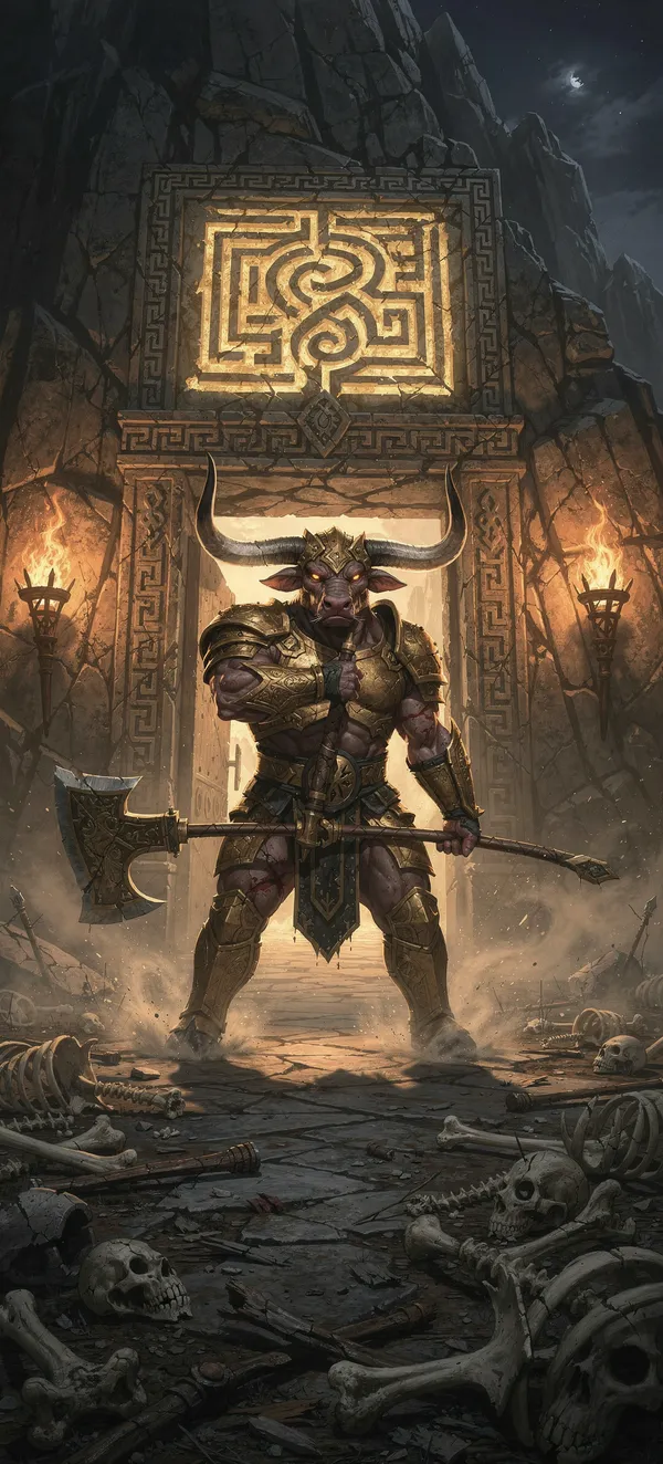 Minotaur Labyrinth Guardian