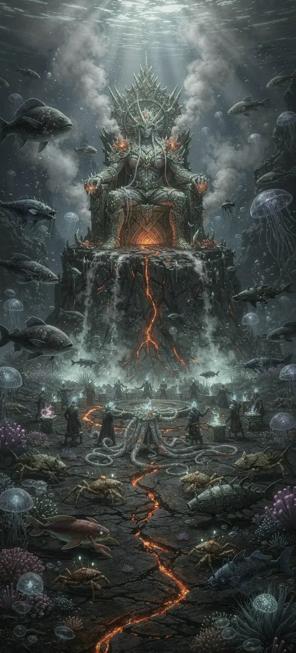 Ocean God's Volcanic Throne