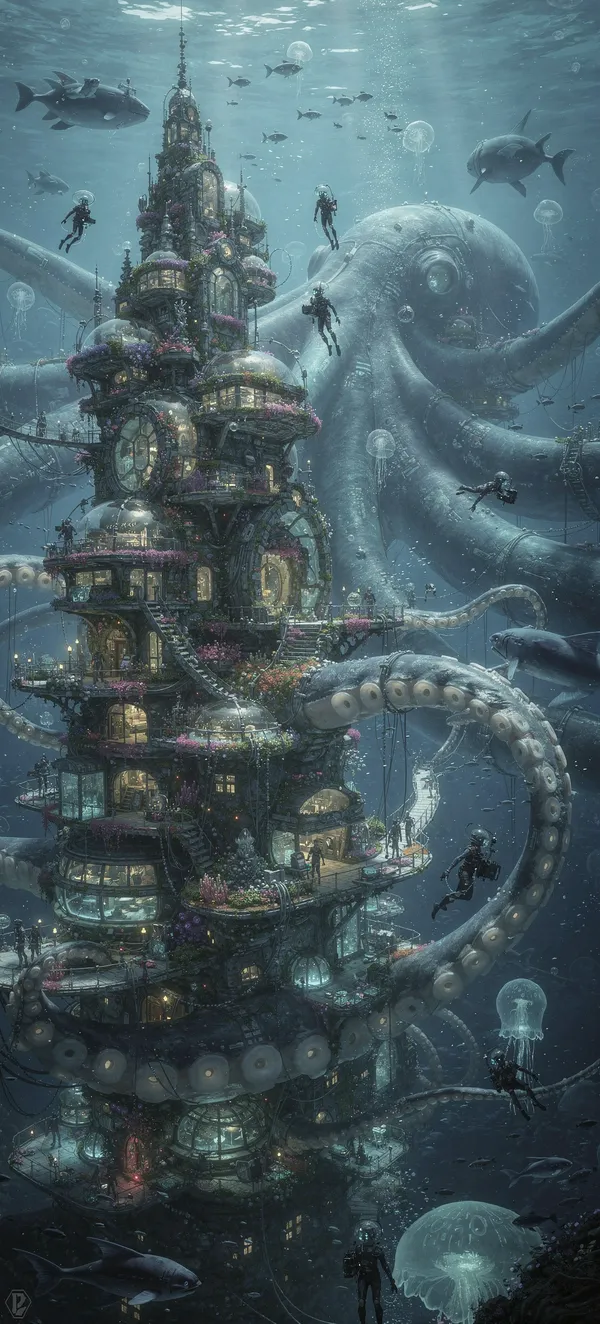 Undersea Kraken City