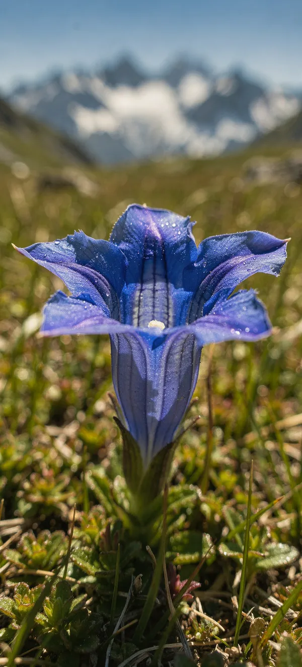 Alpine Blue Gentian