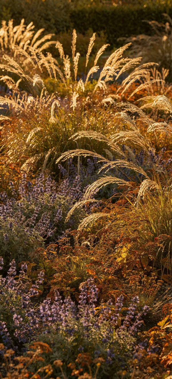 Golden Autumn Garden