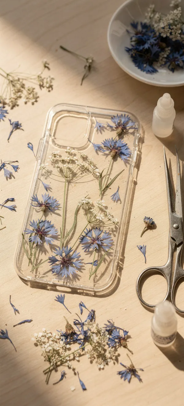 Pressed Wildflower Craft