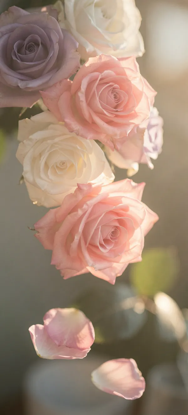 Pastel Rose Cascade