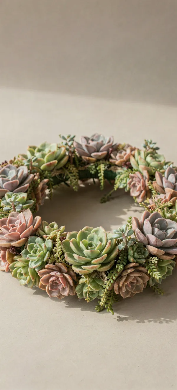 Succulent Floral Crown