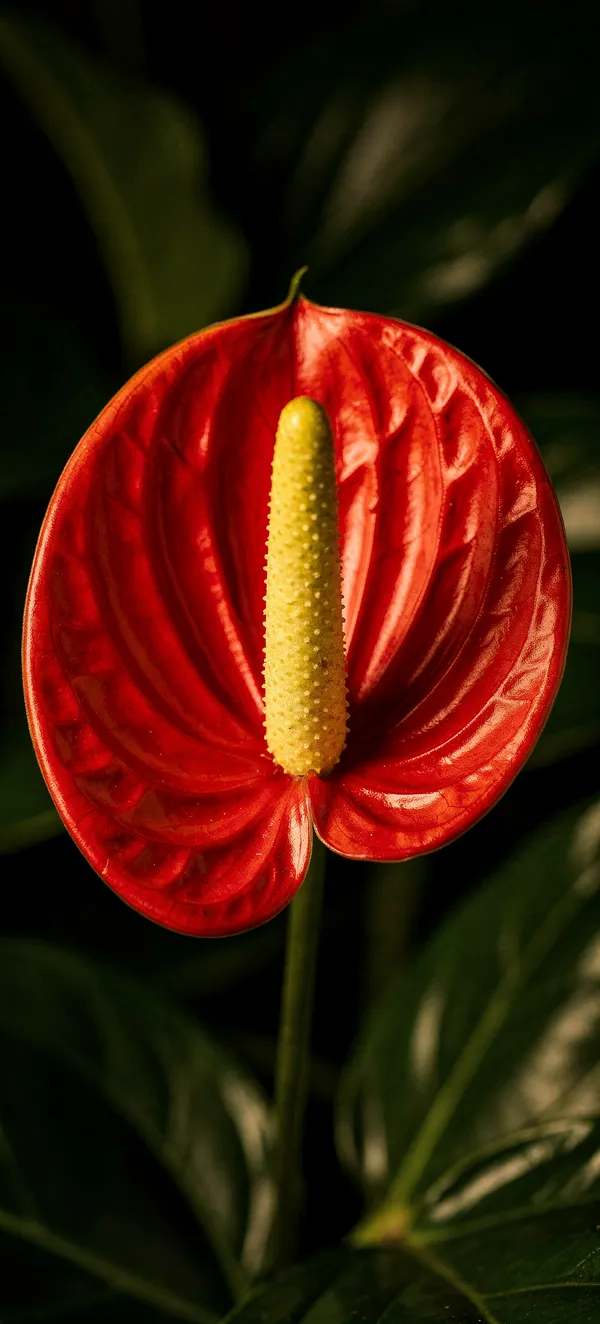 Tropical Red Anthurium