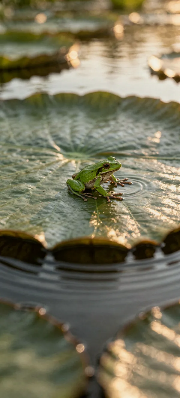 Lily Pad Frog
