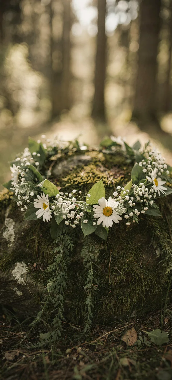 Wildflower Wreath Forest