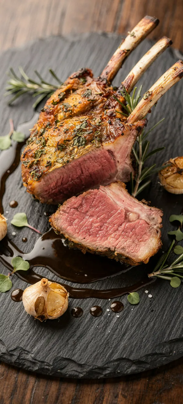 Herb Crusted Rack of Lamb