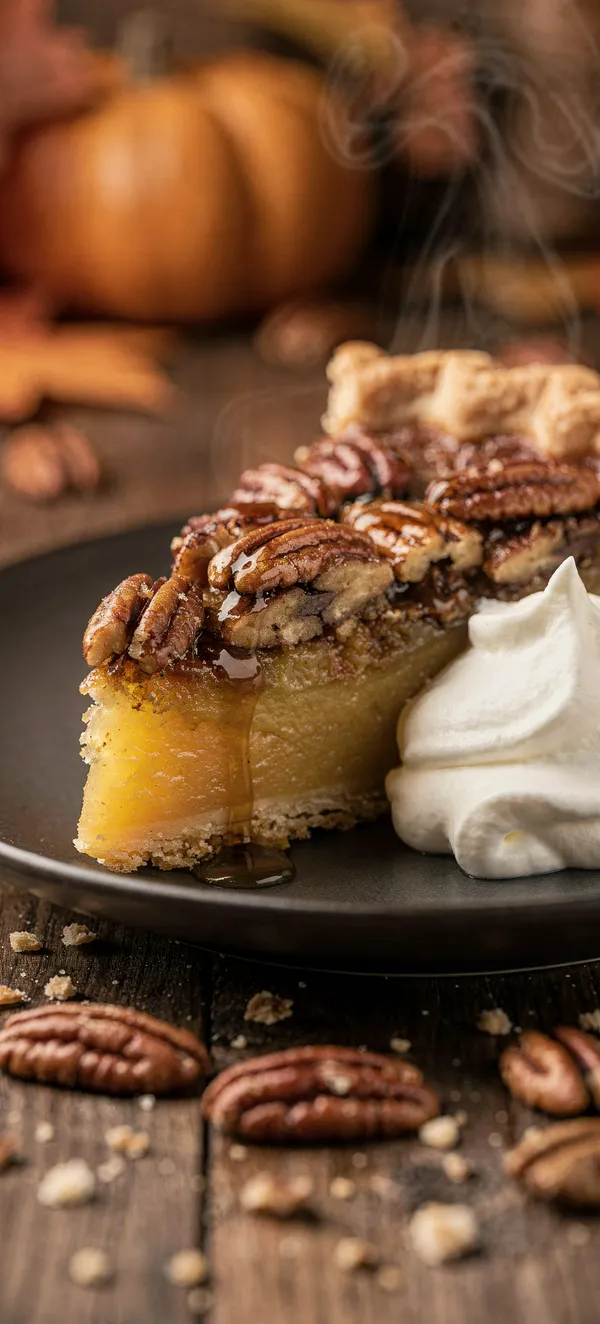 Pecan Pie Slice Wallpaper