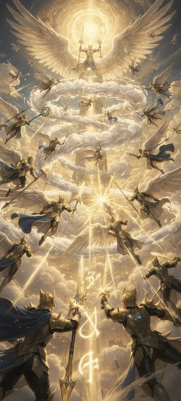 Celestial Warrior Battle