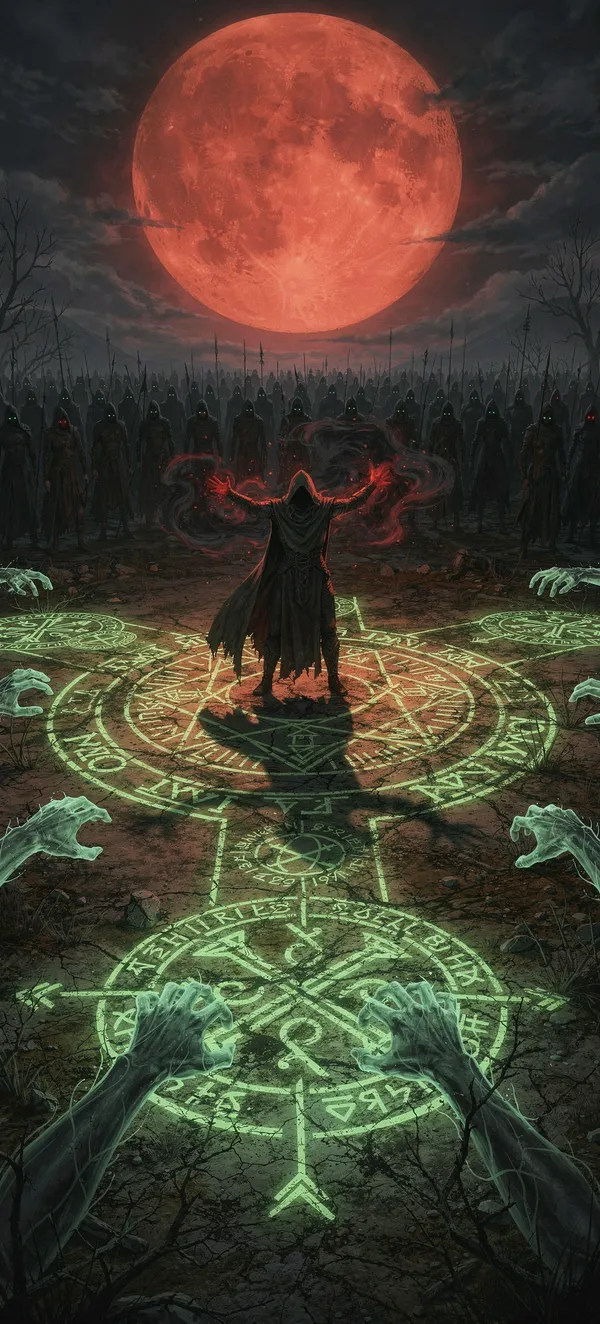 Necromancer Ritual Wallpaper
