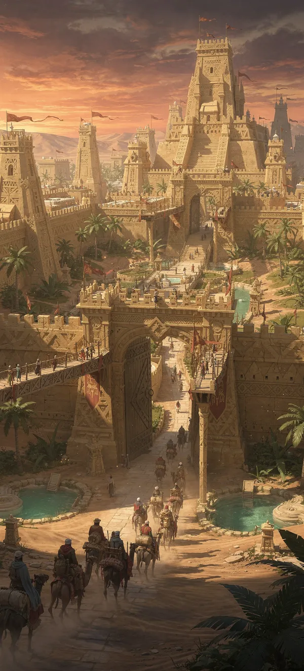 Desert Kingdom Sandcastle City