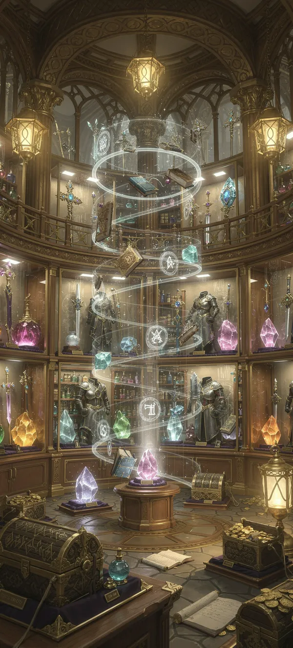 Fantasy Merchant Guild Vault