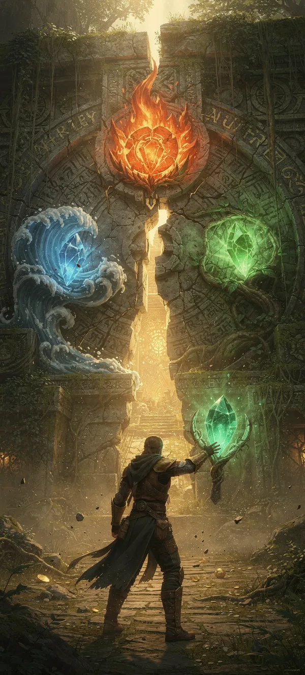 Elemental Temple Gate
