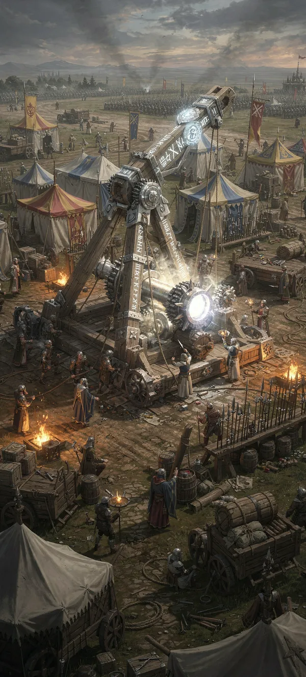 Magical Siege Preparation