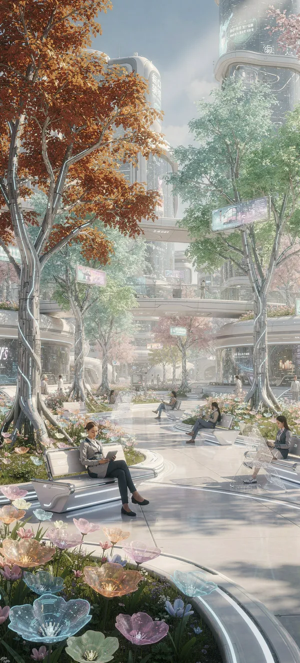Futuristic City Park