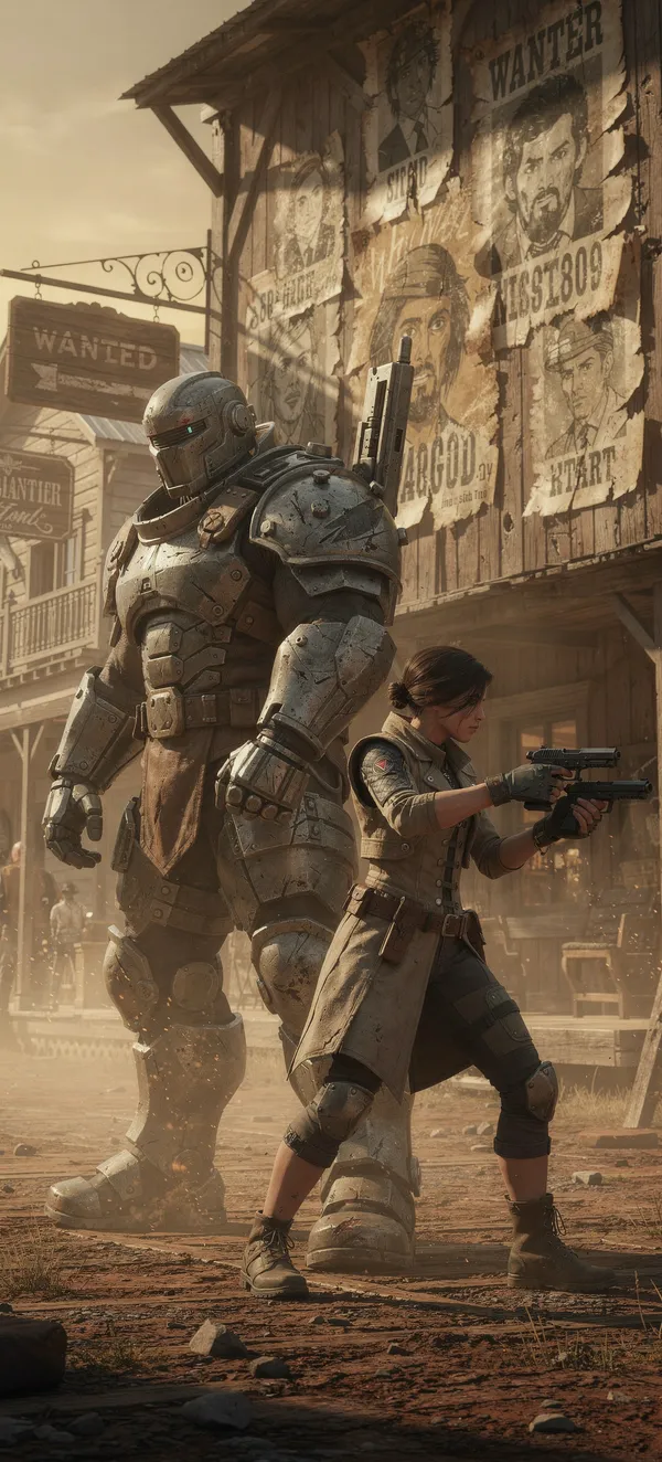 Bounty Hunter Duo Wallpaper