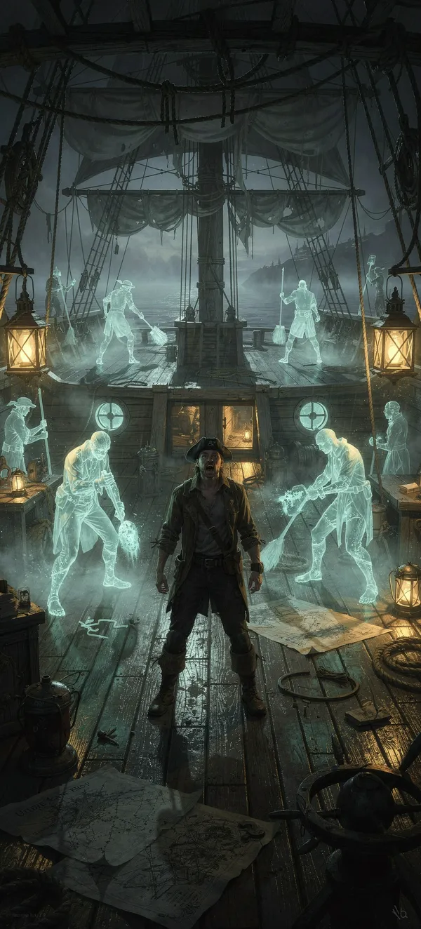 Ghostly Nautical Nightmare