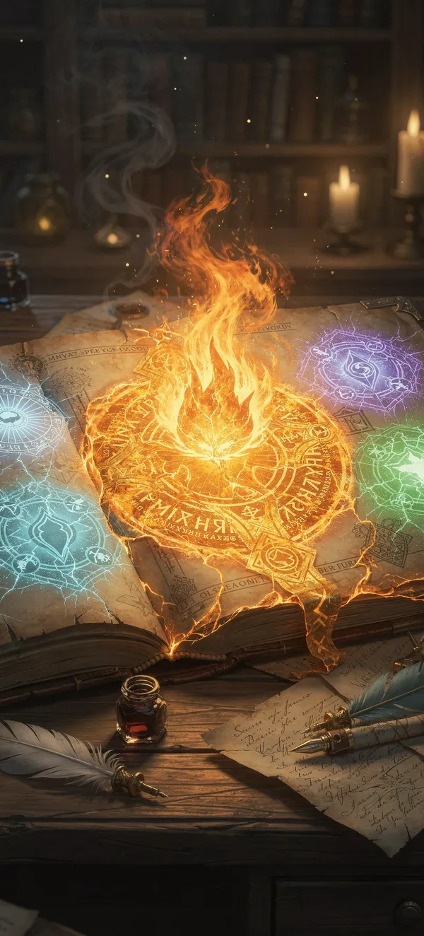 Magical Spellbook Awakening
