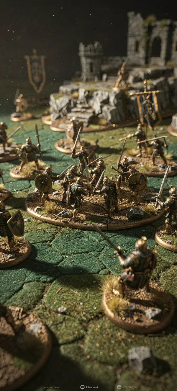 Miniature Battle Worlds Gaming Wallpaper