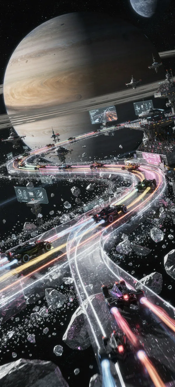 Saturn Racing Cosmic Track