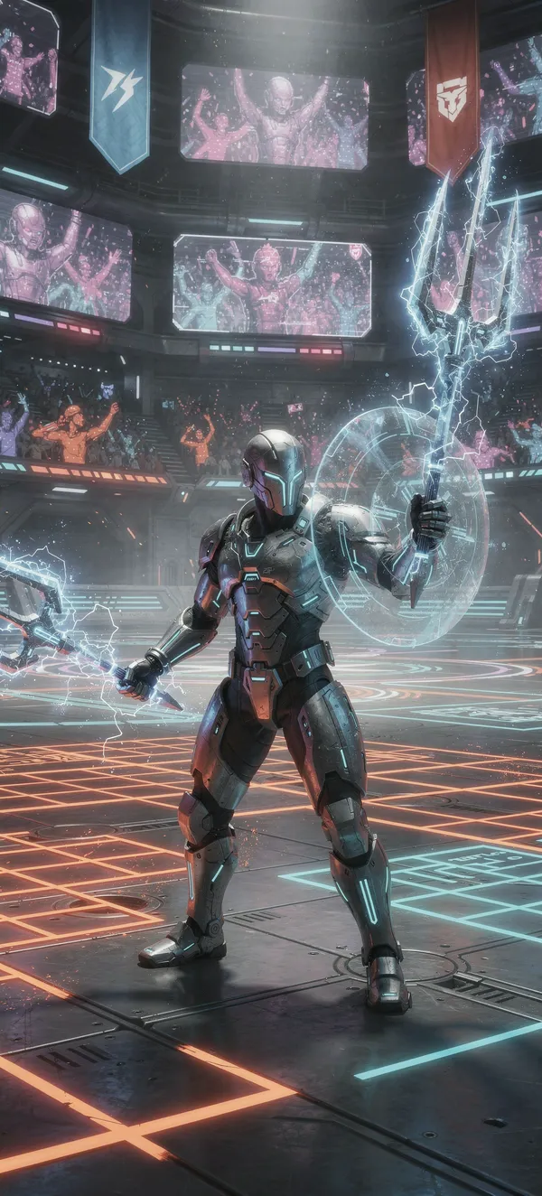 Futuristic Gladiator Arena