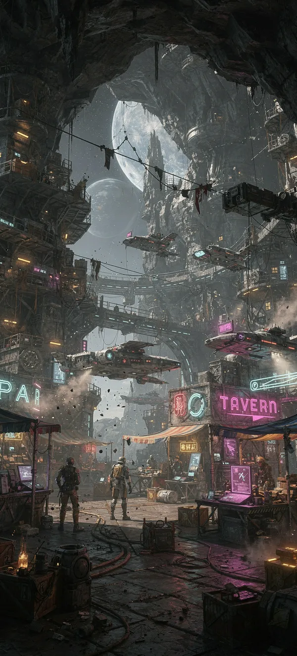 Asteroid Pirate Haven