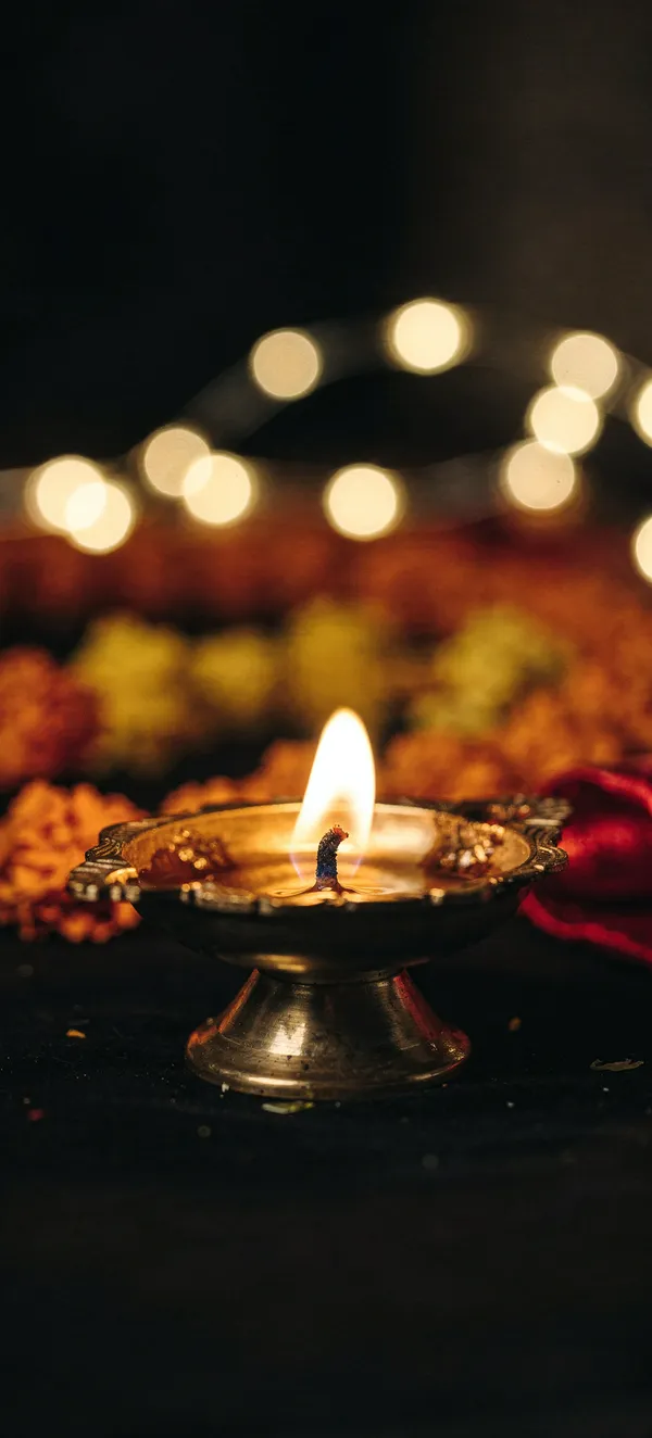 Diwali 2026: Brass Diya Flame