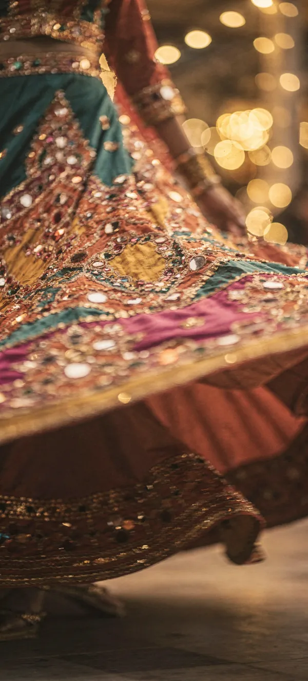 Navratri 2026: Garba Skirt in Motion
