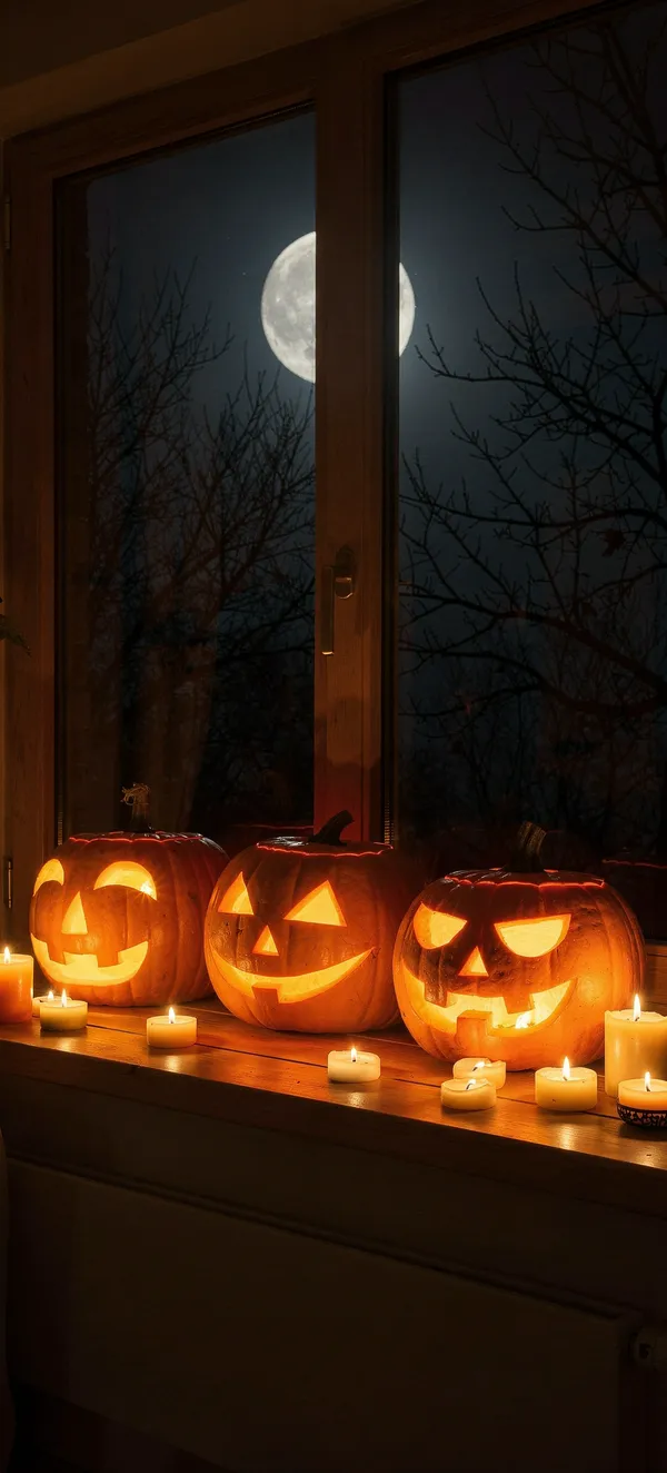 Halloween 2026: Jack-o’-Lanterns on a Windowsill