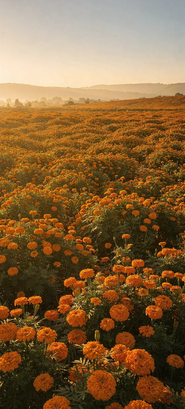 Day of the Dead 2026: Cempasuchil Marigold Field