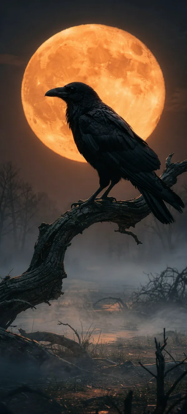 Halloween 2026: Raven and the Orange Moon