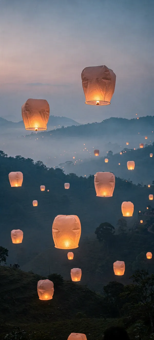 Loy Krathong 2026: Lanterns over Misty Mountains