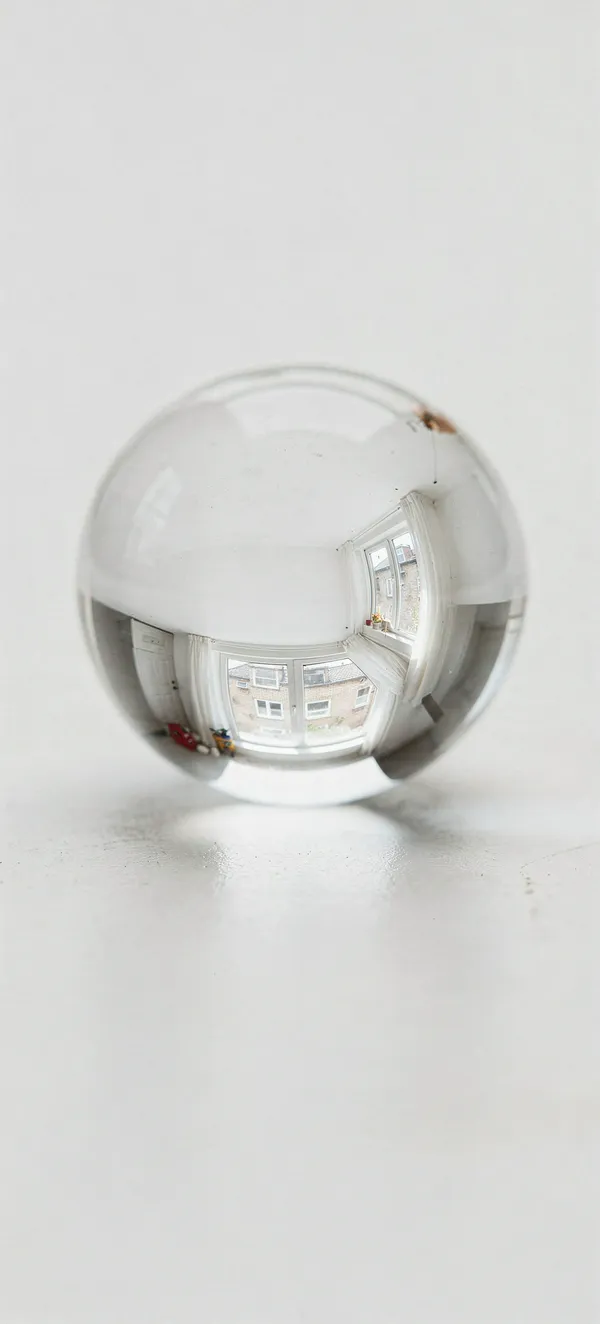 Minimal Glass Marble