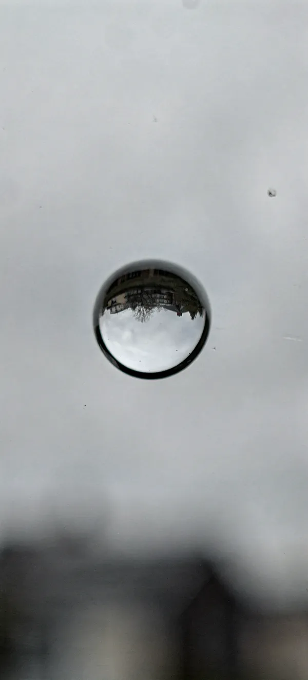Minimal Raindrop Lens