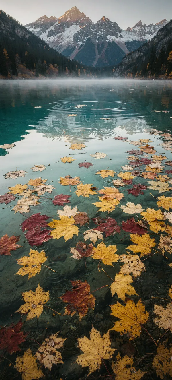 Autumn Mountain Lake