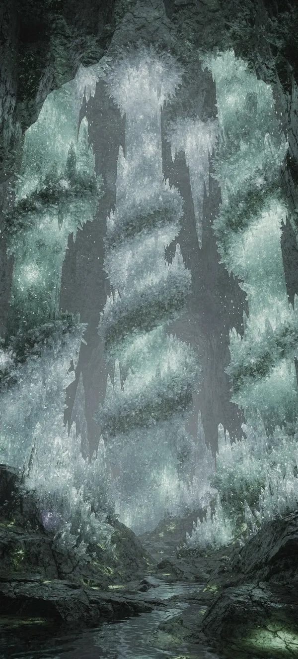 Crystal Cave Luminescence