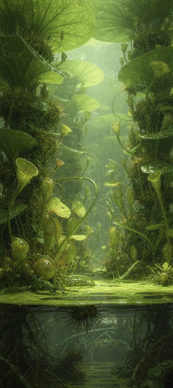 Carnivorous Swamp Ecosystem