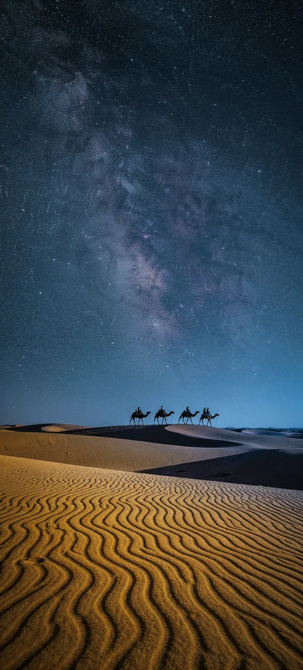 Milky Way Desert Night