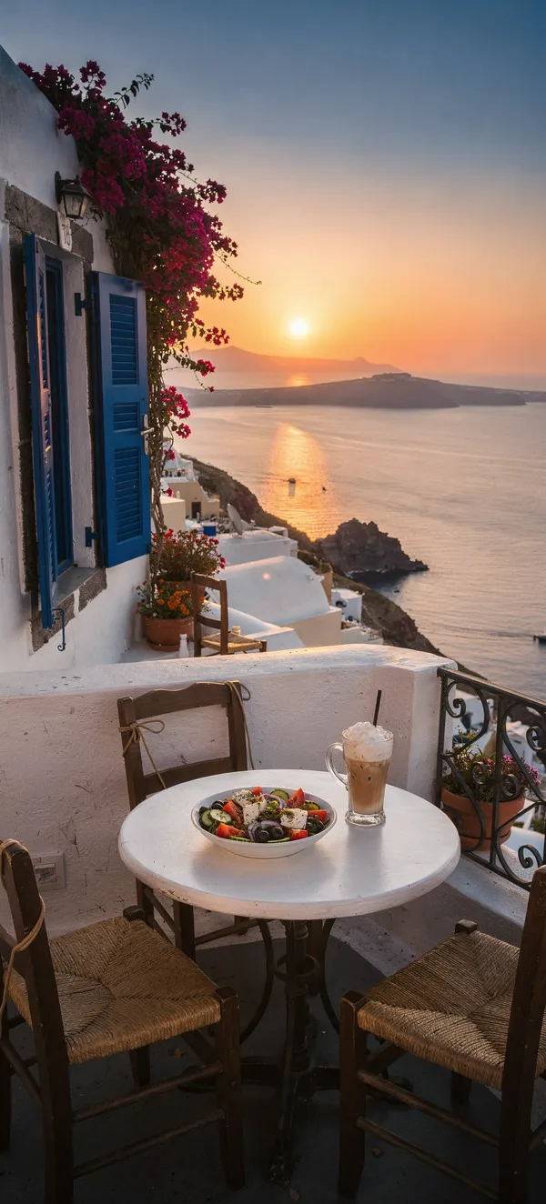 Santorini Sunset Terrace